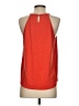 Green Envelope Orange Sleeveless Blouse Size S - photo 2