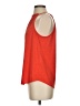 Green Envelope Orange Sleeveless Blouse Size S - photo 5
