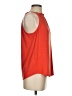 Green Envelope Orange Sleeveless Blouse Size S - photo 4