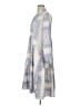 Shein 100% Polyester Tie-dye Blue Casual Dress Size L - photo 5