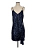 Caroline Constas 100% Polyester Stars Blue Cocktail Dress Size S - photo 1