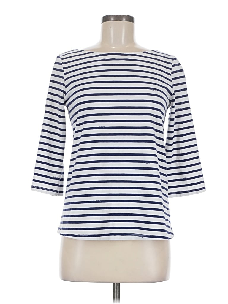 Pre-owned Lilly Pulitzer 3/4 Sleeve T-shirt In Blue