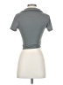 Olivia Rae Gray Short Sleeve Top Size S - photo 2