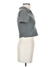 Olivia Rae Gray Short Sleeve Top Size S - photo 4