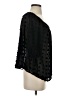 chloah 100% Polyester Black 3/4 Sleeve Blouse Size S - photo 4