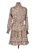 Assorted Brands Animal Print Brown Casual Dress Size M - photo 2