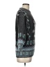 Unbranded Print Black Pullover Sweater Size L (estimated) - photo 4