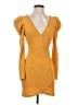 Shein Yellow Cocktail Dress Size 2 - photo 1