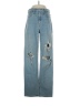 Madewell 100% Cotton Graphic Blue Jeans Size 23 waist - photo 1