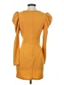 Shein Yellow Cocktail Dress Size 2 - photo 2