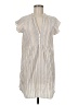 Veronica Beard Stripes Ivory Casual Dress Size M - photo 1
