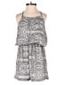 Atmosphere 100% Polyester Paisley Gray Romper Size 8 - photo 1