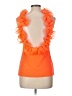 Bibi Orange Sleeveless Blouse Size L (estimated) - photo 2