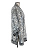 Max Studio 100% Polyester Paisley Blue Gray Kimono Size M - photo 4