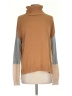 Tularosa Color Block Tan Turtleneck Sweater Size S - photo 1
