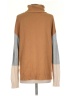Tularosa Color Block Tan Turtleneck Sweater Size S - photo 2