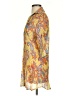 Fab'rik 100% Polyester Paisley Yellow 3/4 Sleeve Blouse Size S - photo 5