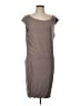 Athleta Solid Gray Casual Dress Size L - photo 1