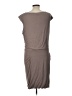 Athleta Solid Gray Casual Dress Size L - photo 2