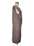 Athleta Solid Gray Casual Dress Size L - photo 4