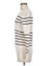 J.Crew Factory Store 100% Cotton Stripes Ivory Pullover Sweater Size M - photo 5