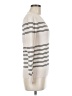 J.Crew Factory Store 100% Cotton Stripes Ivory Pullover Sweater Size M - photo 4