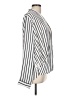 Elia-Cher 100% Polyester Stripes Ivory Long Sleeve Blouse Size 12 - photo 4