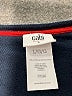 CAbi 100% Cotton Red Cardigan Size L - photo 6