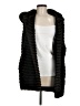 Capote 100% Polyester Black Brown Cardigan Size M - photo 1