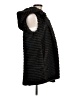 Capote 100% Polyester Black Brown Cardigan Size M - photo 4