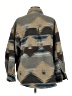 Assorted Brands Chevron-herringbone Gray Coat Size M - photo 2
