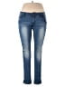 Assorted Brands Solid Blue Jeans Size XXL - photo 1
