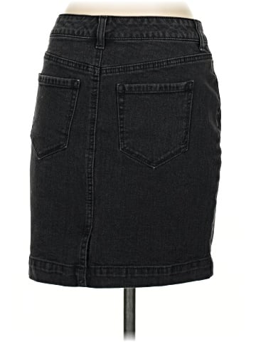 Style&Co Denim Skirt (view 2)