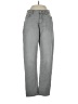 Ann Taylor LOFT Chevron-herringbone Gray Jeans Size 00 - photo 1
