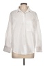 Zara White Long Sleeve Button-Down Shirt Size L - photo 1