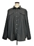 Assorted Brands Gray Long Sleeve Blouse Size 24 - photo 1