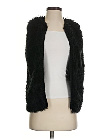 JJ Basics Faux Fur Vest (view 1)
