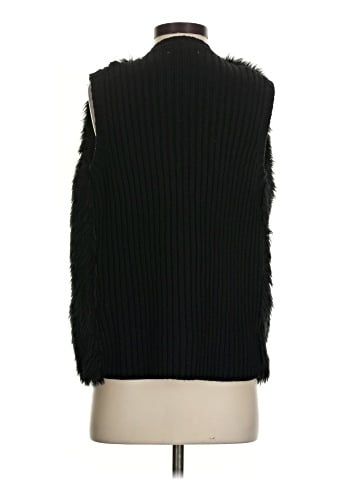 JJ Basics Faux Fur Vest (view 2)