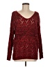 B_envied Tweed Red Pullover Sweater Size Med - photo 1