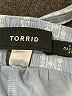 Torrid Stripes Blue Casual Pants Size 2X Plus (2) - photo 4
