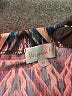 Veronica M. Chevron-herringbone Blue Casual Dress Size M - photo 7