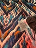 Veronica M. Chevron-herringbone Blue Casual Dress Size M - photo 8