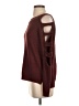 TOBI 100% Acrylic Burgundy Pullover Sweater Size S - photo 5