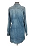 Current/Elliott Blue Long Sleeve Button-Down Shirt Size Sm (1) - photo 2