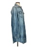 Current/Elliott Blue Long Sleeve Button-Down Shirt Size Sm (1) - photo 4