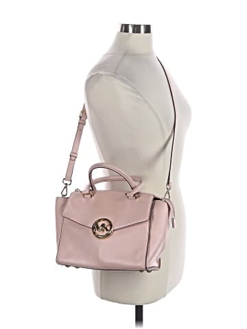 MICHAEL Michael Kors Leather Satchel (view 2)
