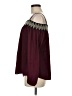 Persaya 100% Polyester Burgundy Long Sleeve Blouse Size M - photo 5