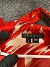 Theory Print Red Silk Skirt Size 4 - photo 4