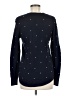 Ann Taylor LOFT Polka Dots Blue Pullover Sweater Size M - photo 2