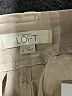 Ann Taylor LOFT Solid Tan Khakis Size 6 - photo 7